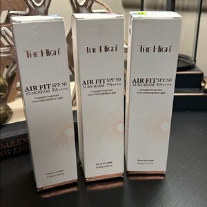 THE HIGH Air Fit SPF 50 Suncream PA++++, All Skin Types, BNIB Sealed, Exp 2028